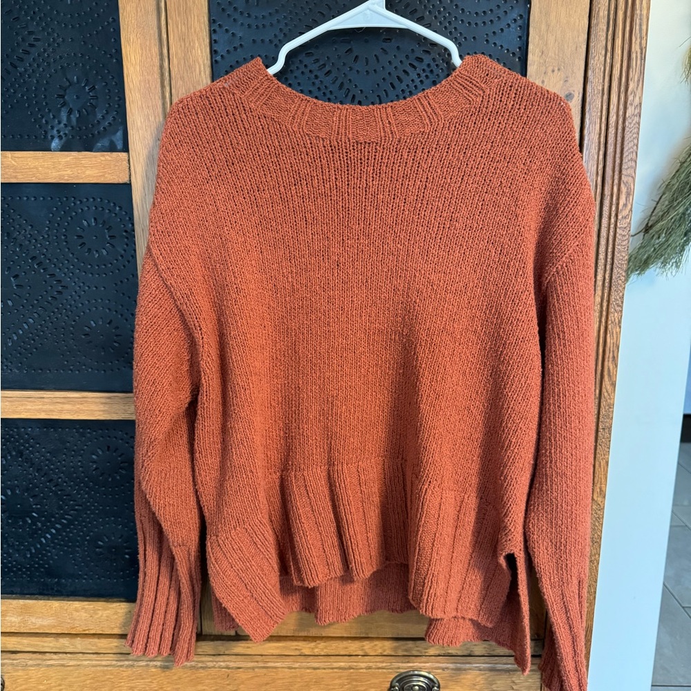 Women's Jcrew Rust Sweater